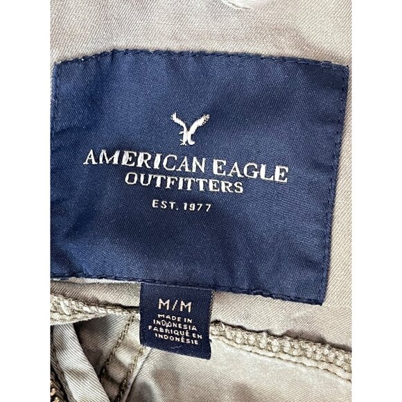 American Eagle Outfitters Womens Olive Green‎ Hooded Utility Jacket M - Picture 5 of 9